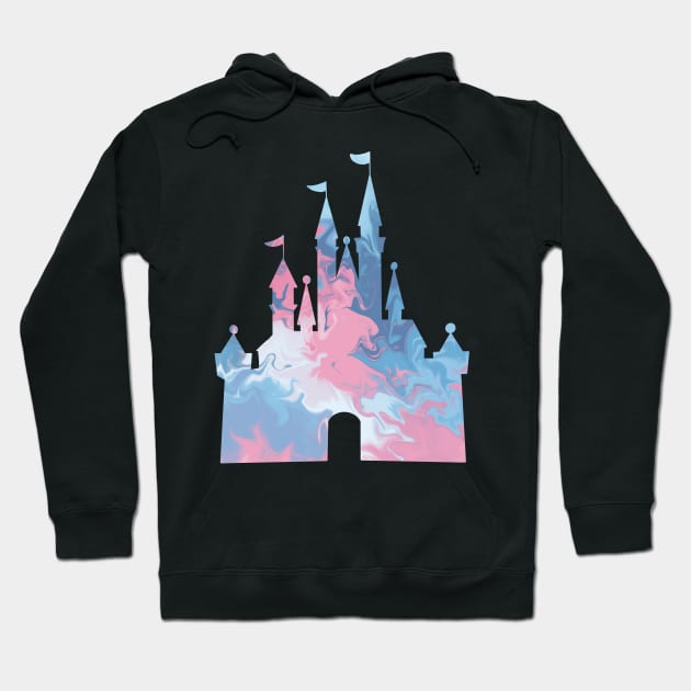 Magical Castle Hoodie by JessCarrsArt